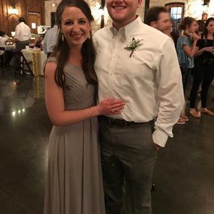 Azazie Frost Pierette Size 4 Formal Dress